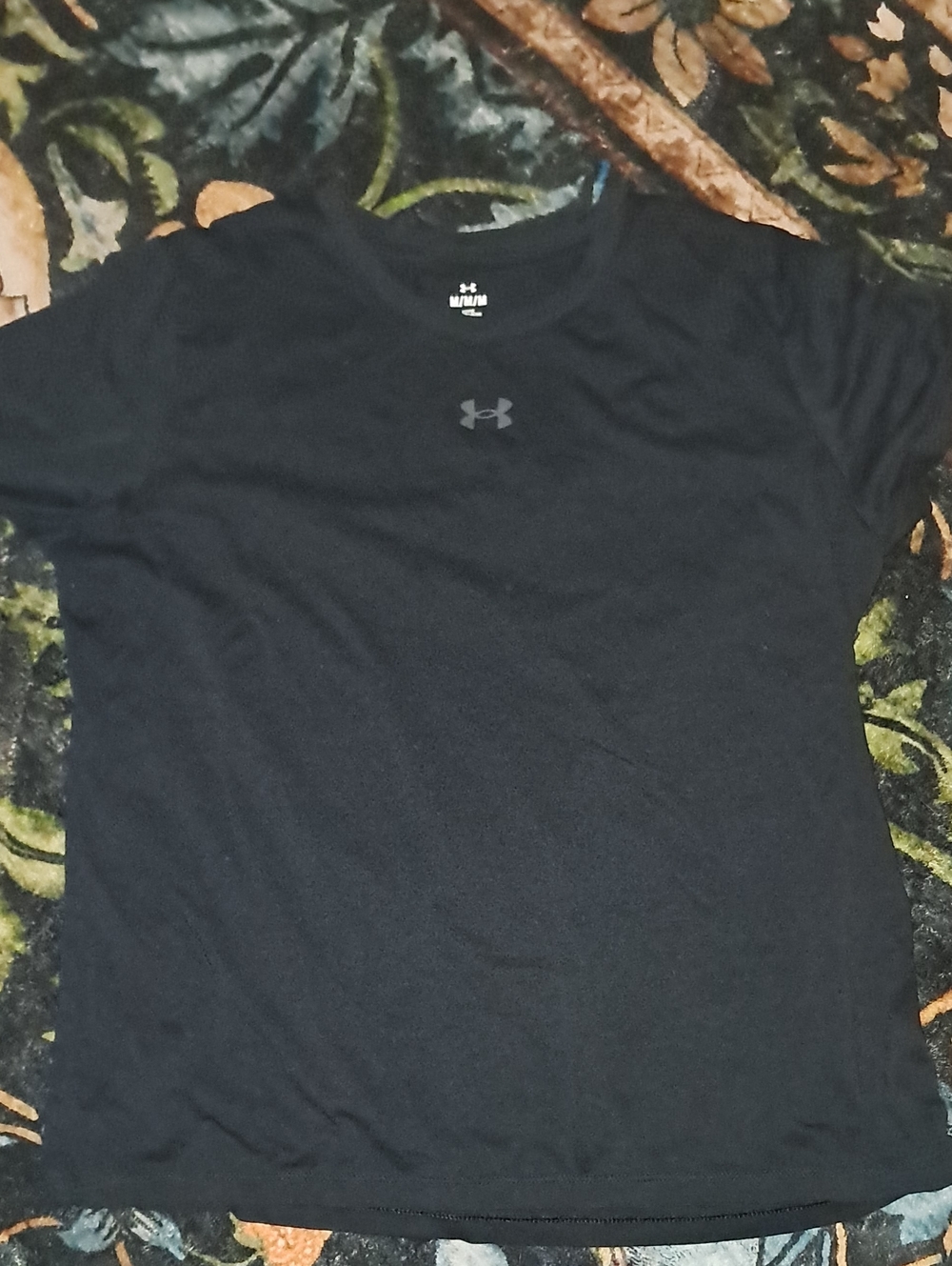 Under Armour Womens Black Crew Neck Performance T-Shirt